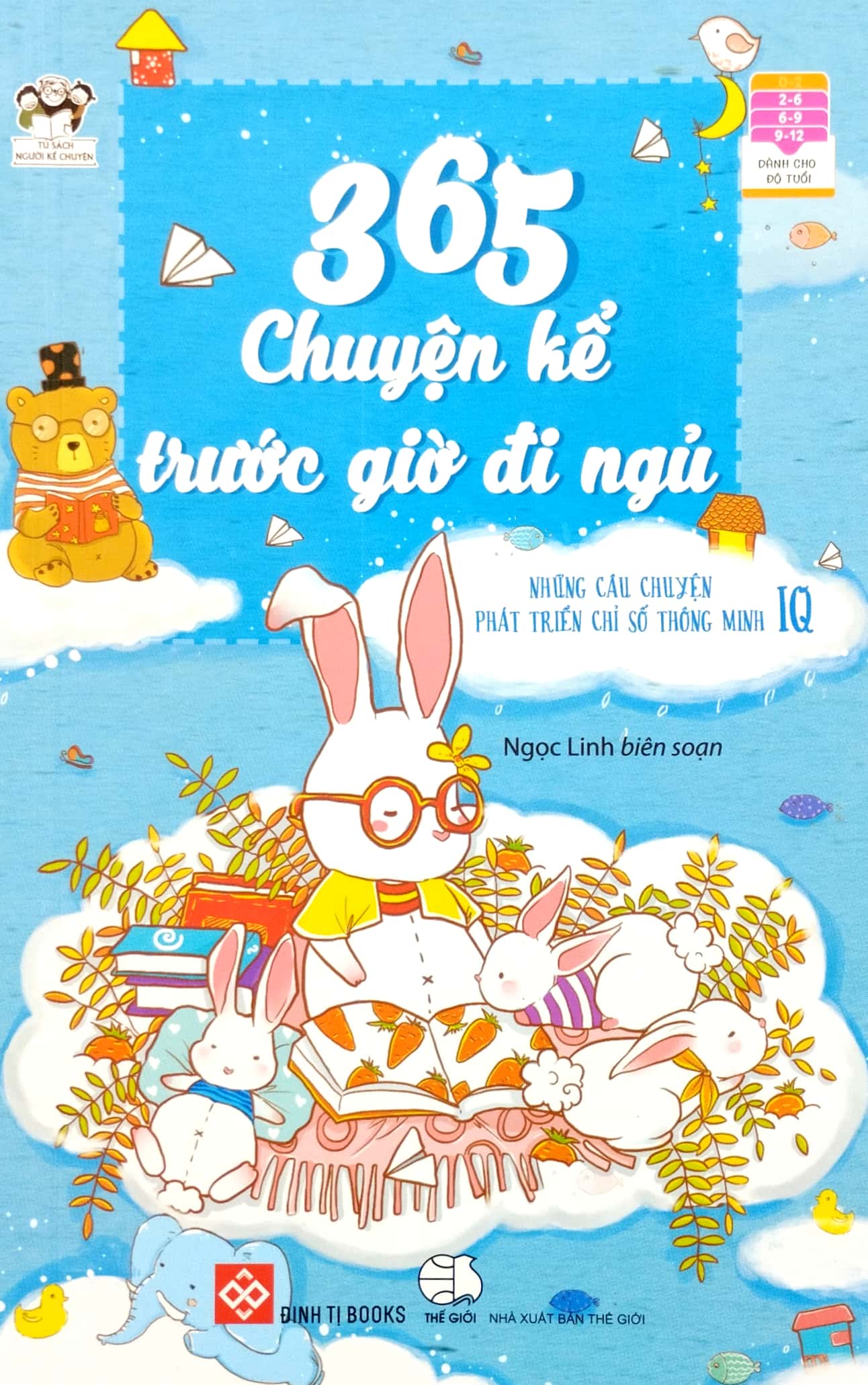 bộ sách 365 chuyện kể trước giờ đi ngủ - những câu chuyện phát triển chỉ số iq-eq (bộ 4 tập)