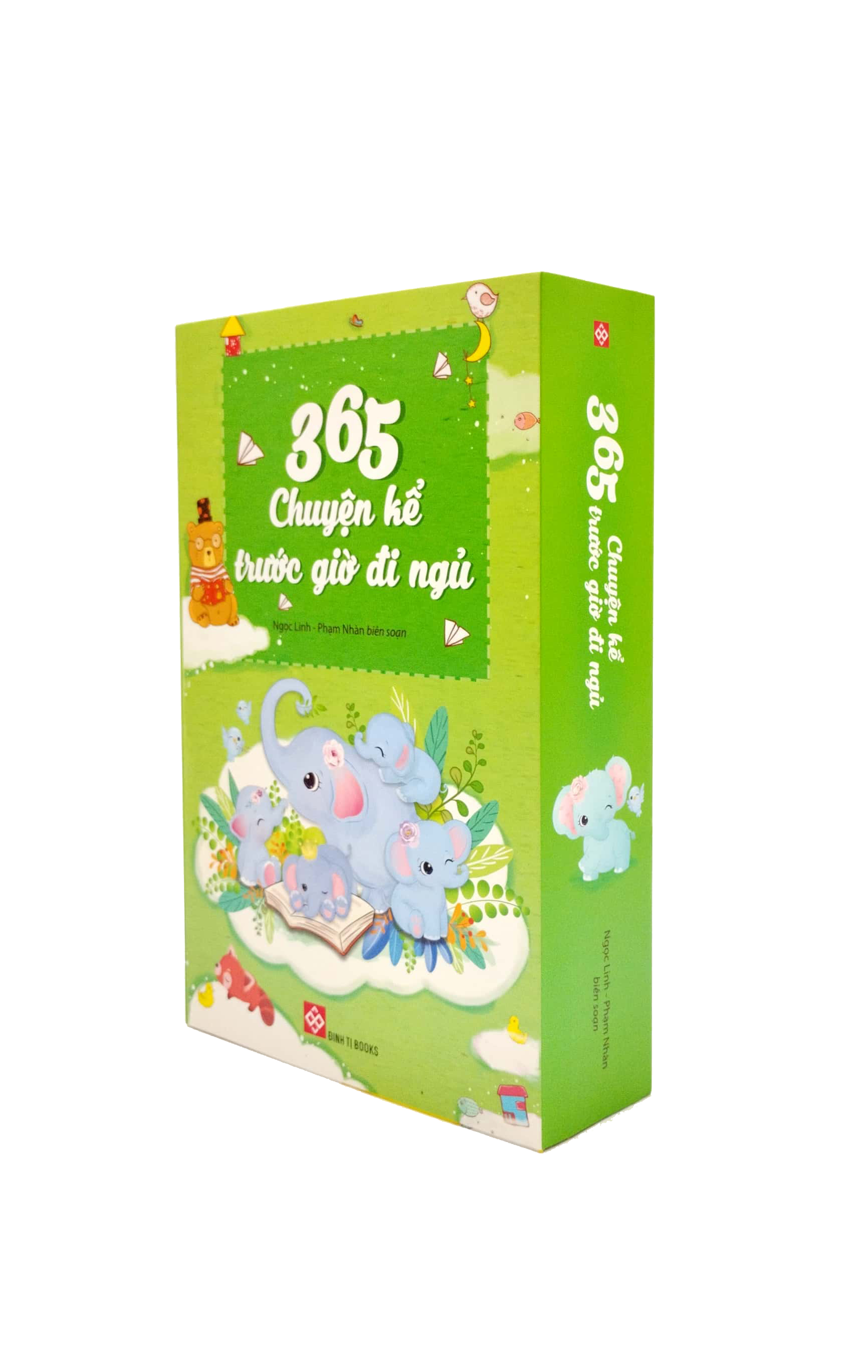 bộ sách 365 chuyện kể trước giờ đi ngủ - những câu chuyện phát triển chỉ số iq-eq (bộ 4 tập)