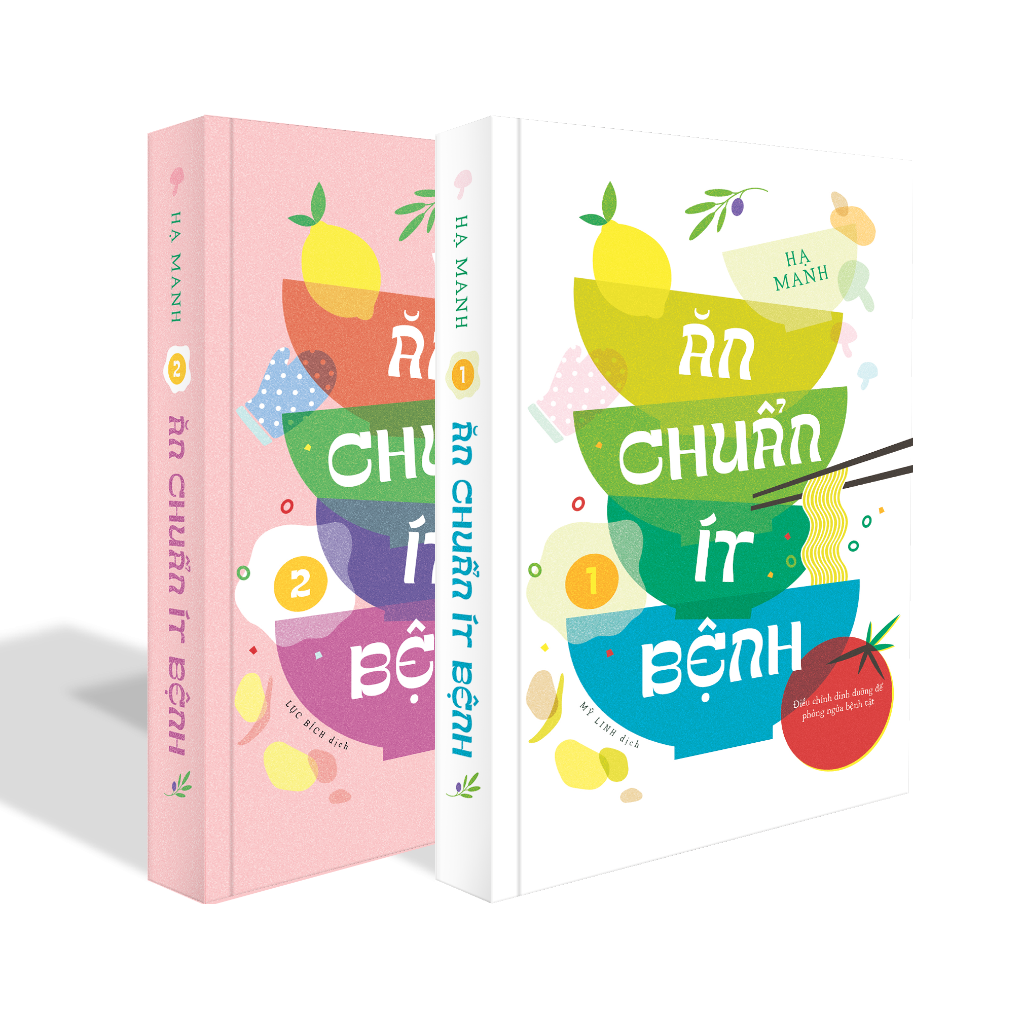 bộ sách ăn chuẩn ít bệnh (bộ 2 cuốn)