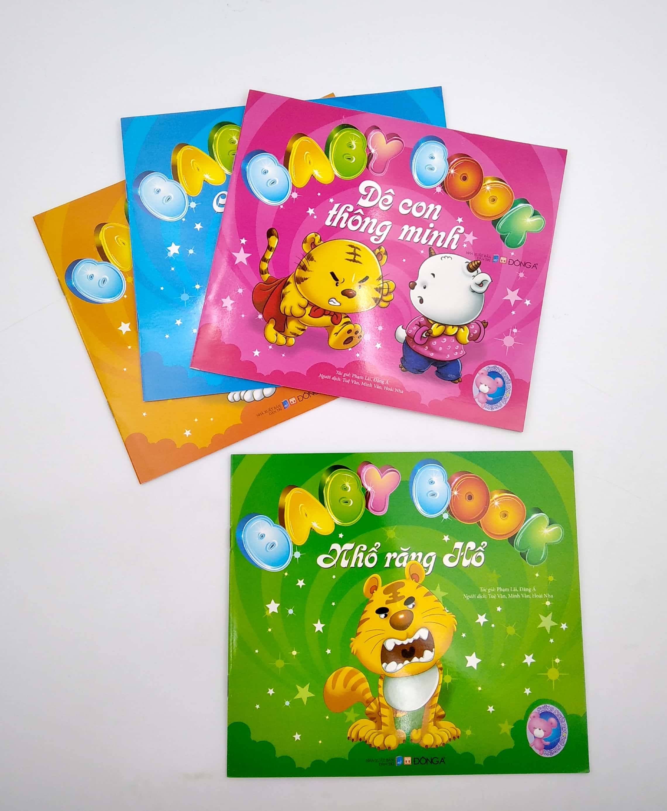 bộ sách baby book - những người bạn ngộ nghĩnh (bộ 4 cuốn)