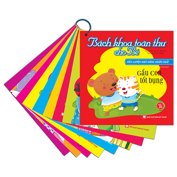 bộ sách bách khoa toàn thư cho bé - rèn luyện khả năng ngôn ngữ (bộ 10 cuốn) (tái bản 2023)