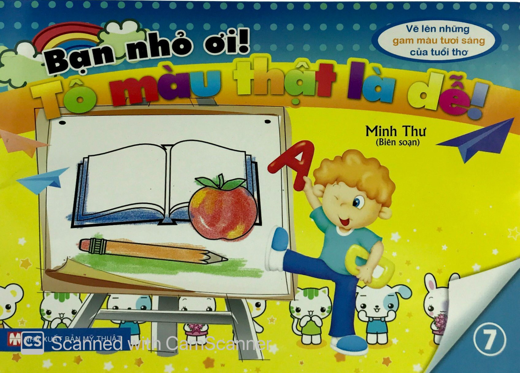 bộ sách bạn nhỏ ơi tô màu thật là dễ: vẽ lên những gam màu tươi sáng của trẻ thơ (bộ 9 cuốn)