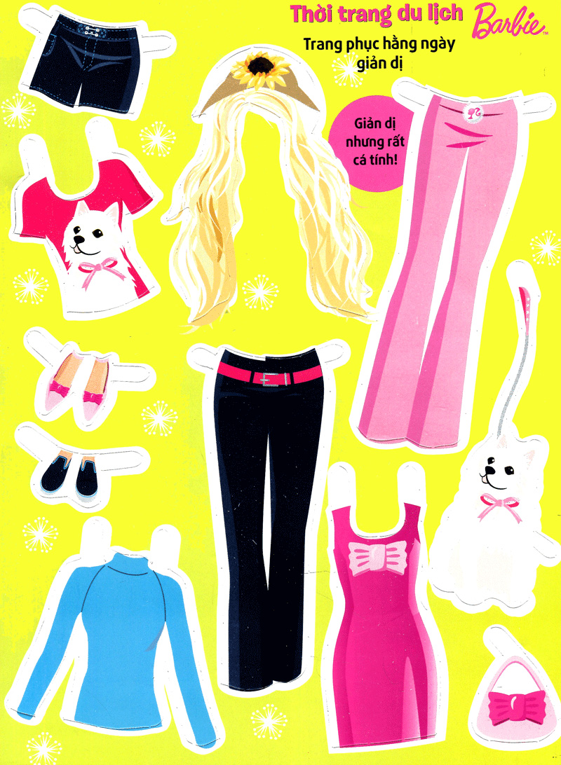 bộ sách barbie thiết kế thời trang (bộ 10 cuốn)