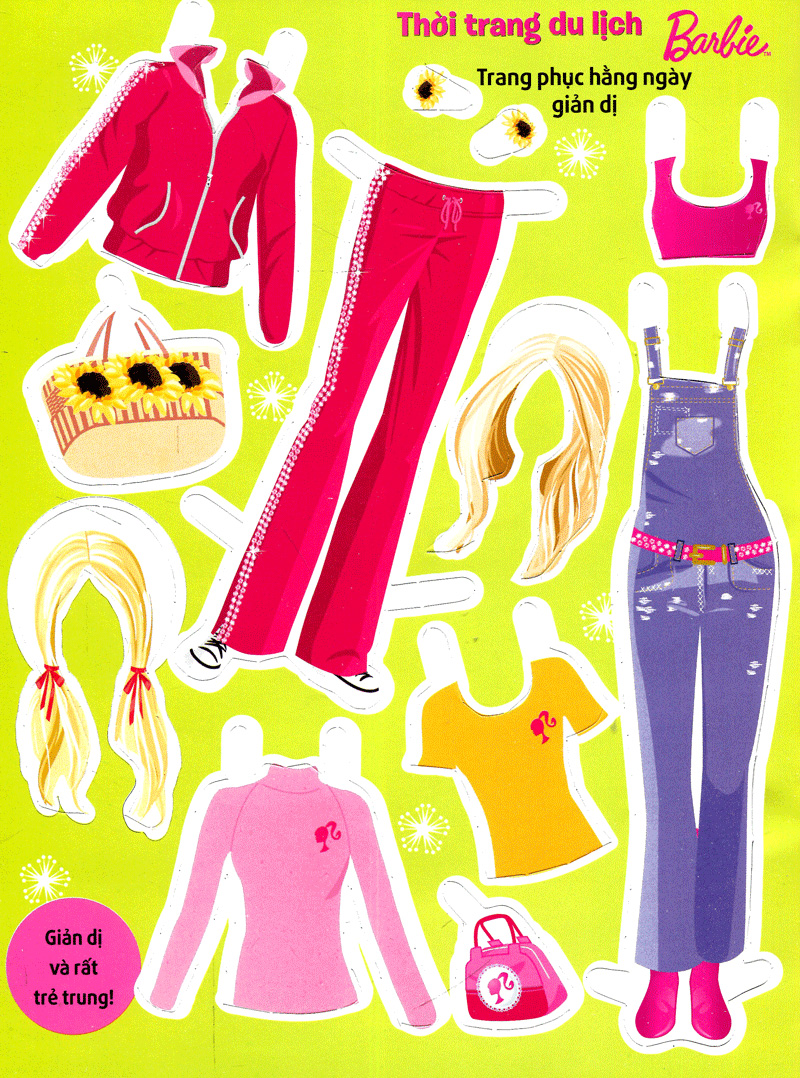 bộ sách barbie thiết kế thời trang (bộ 10 cuốn)