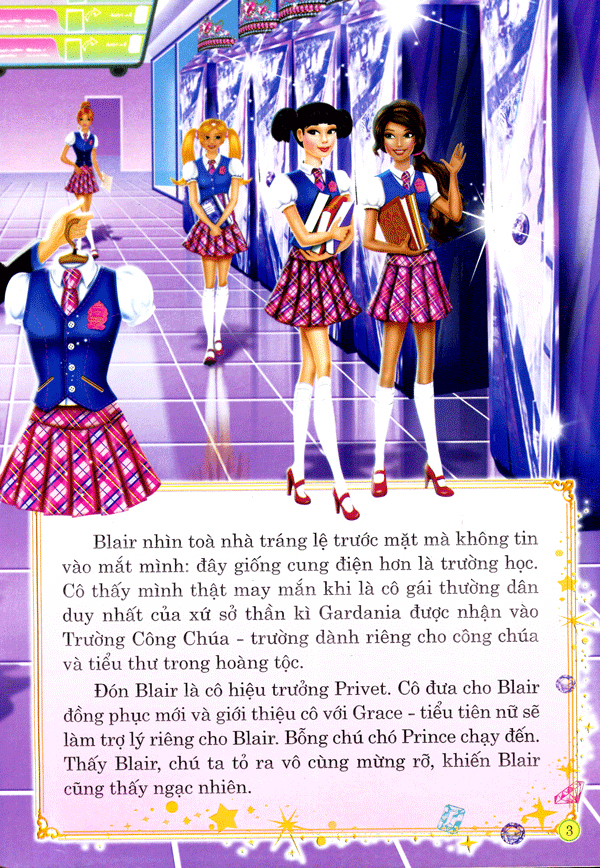 bộ sách barbie truyện tranh khổ lớn (bộ 4 cuốn)