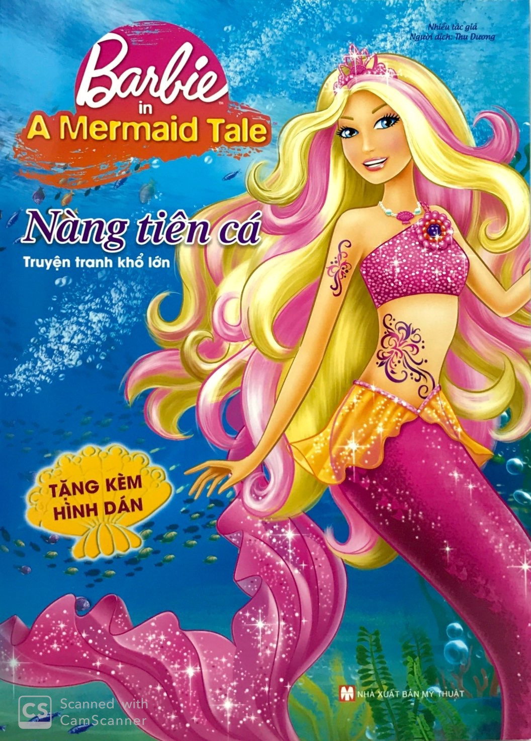 bộ sách barbie truyện tranh khổ lớn (bộ 4 cuốn)