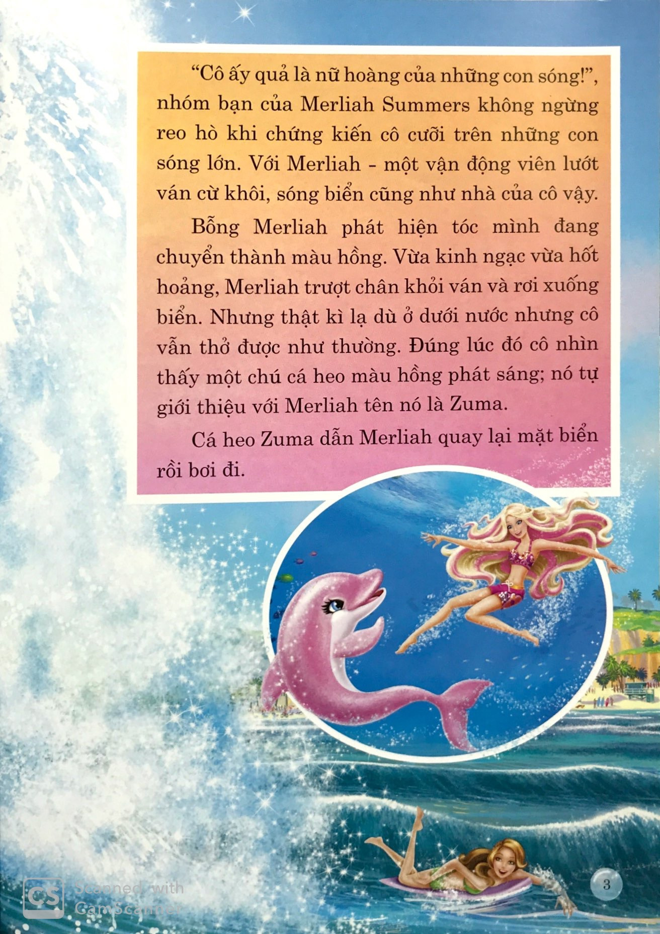 bộ sách barbie truyện tranh khổ lớn (bộ 4 cuốn)