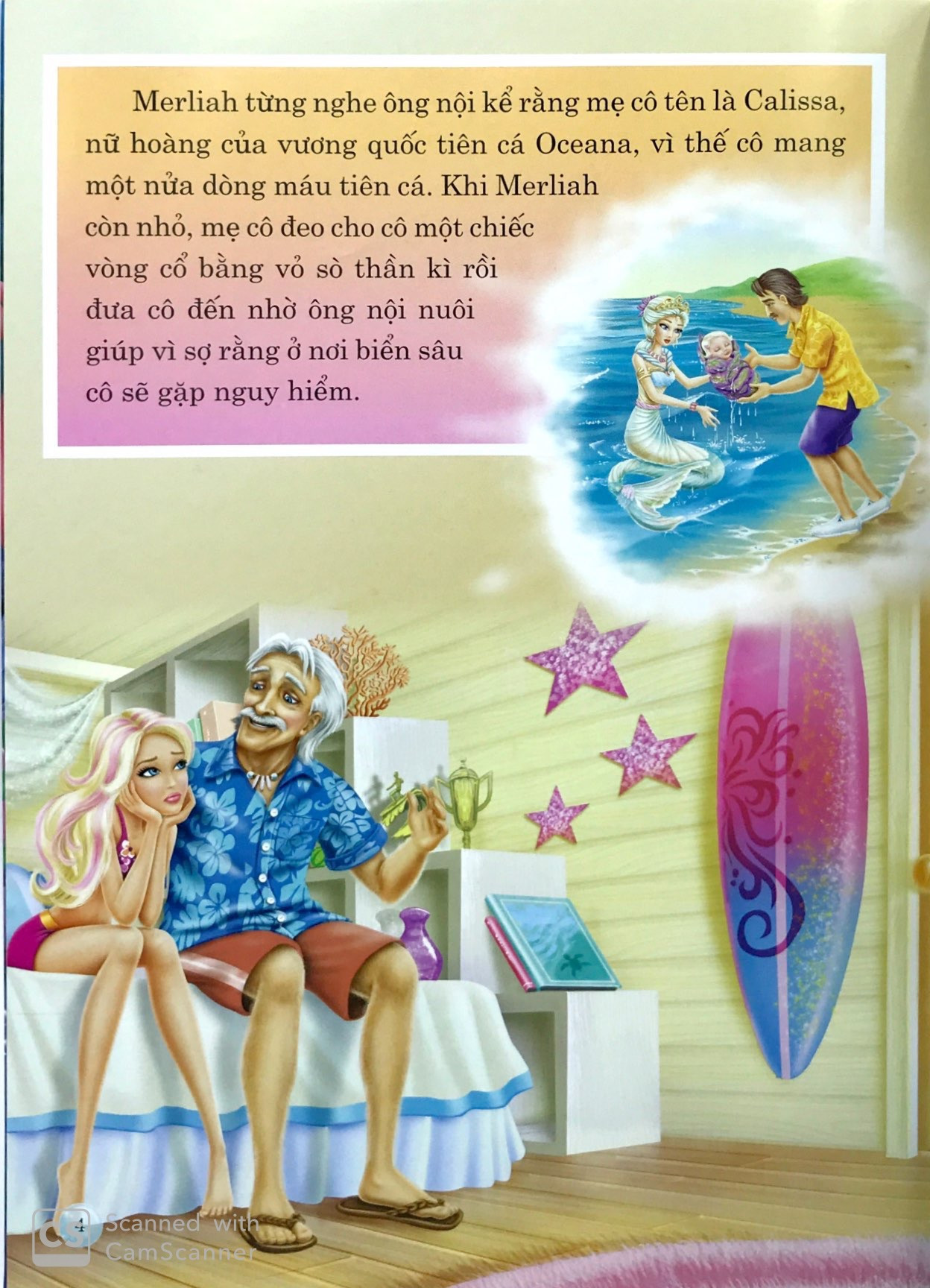 bộ sách barbie truyện tranh khổ lớn (bộ 4 cuốn)