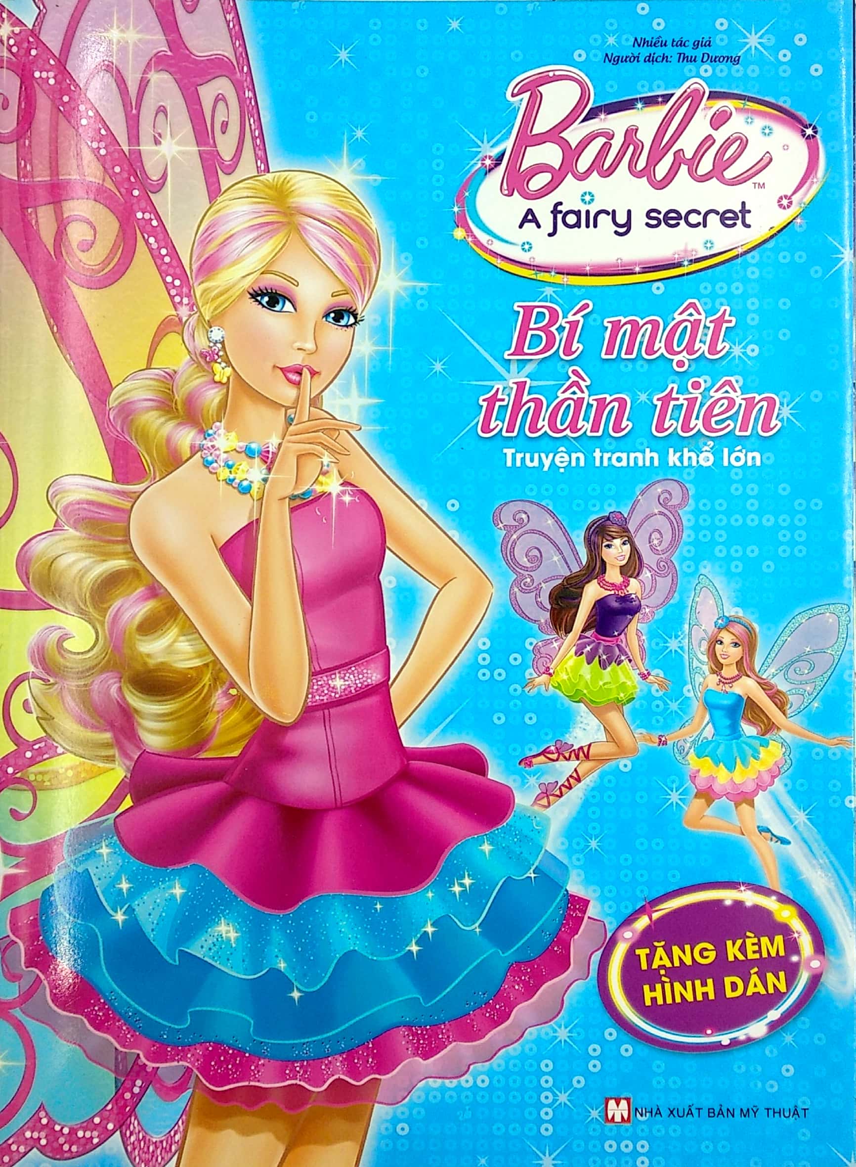 bộ sách barbie truyện tranh khổ lớn (bộ 4 cuốn)