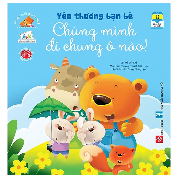 bộ sách bé học cách yêu thương (bộ 6 cuốn)