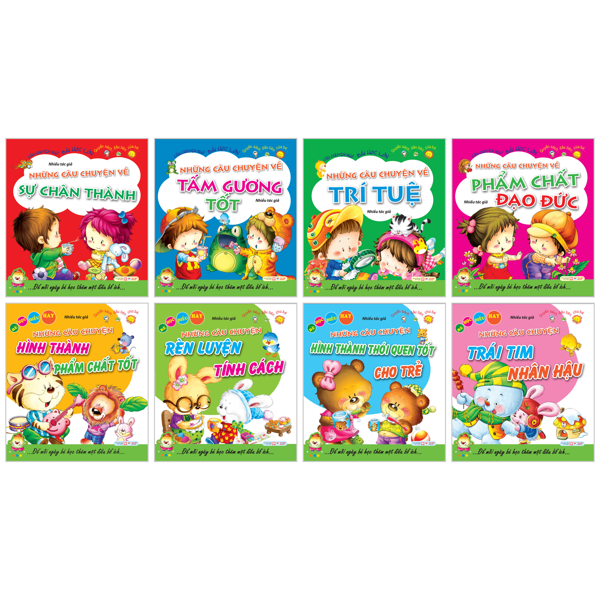 bộ sách bé học điều hay - câu chuyện nhỏ, bài học lớn (bộ 8 cuốn)