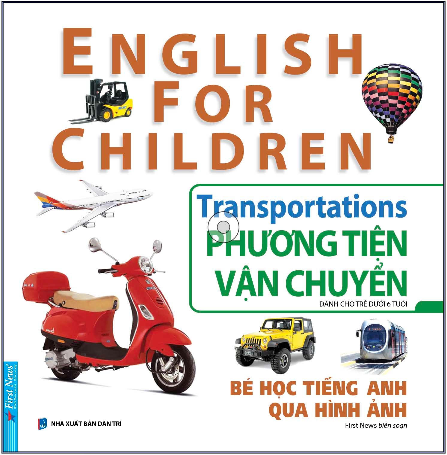 bộ sách bé học tiếng anh qua hình ảnh (bộ 10 cuốn)