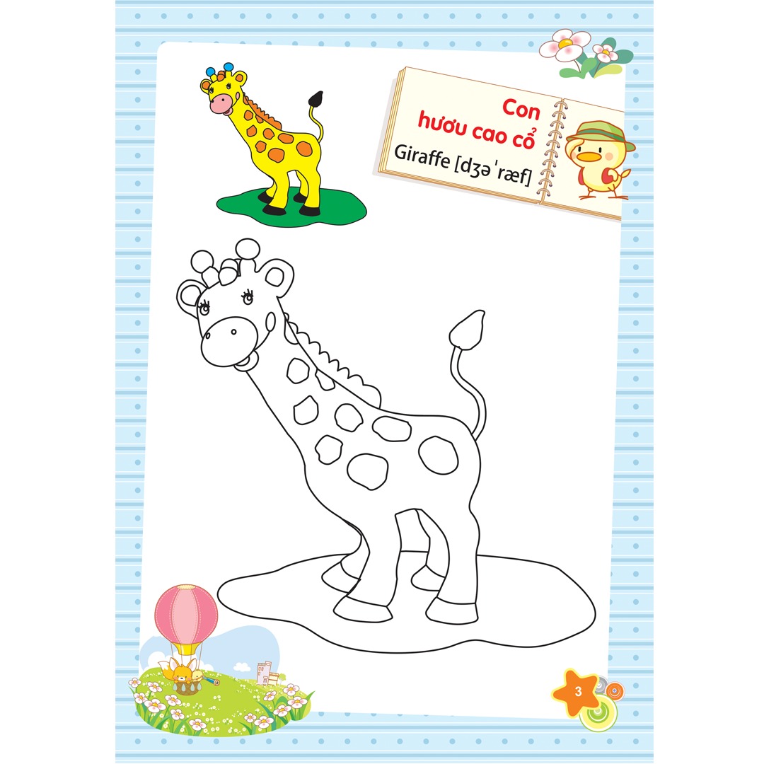 bộ sách bé tập tô màu (bộ 8 cuốn) (tái bản 2023)