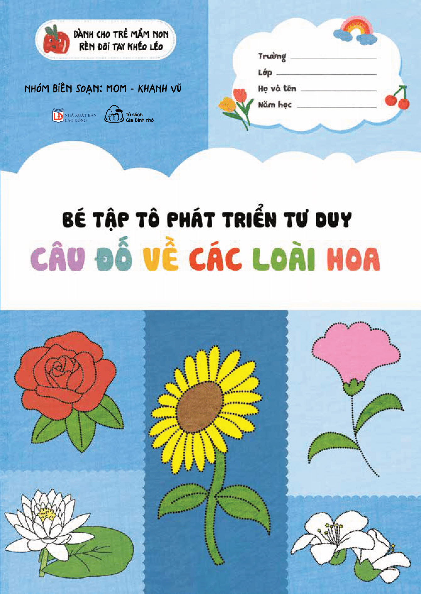 bộ sách bé tập tô phát triển tư duy - câu đố tư duy (bộ 8 cuốn)