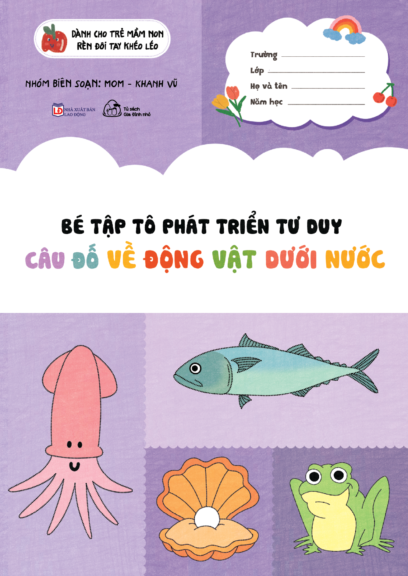 bộ sách bé tập tô phát triển tư duy - câu đố tư duy (bộ 8 cuốn)