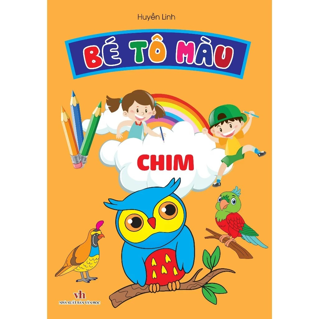 bộ sách bé tô màu (bộ 10 cuốn)