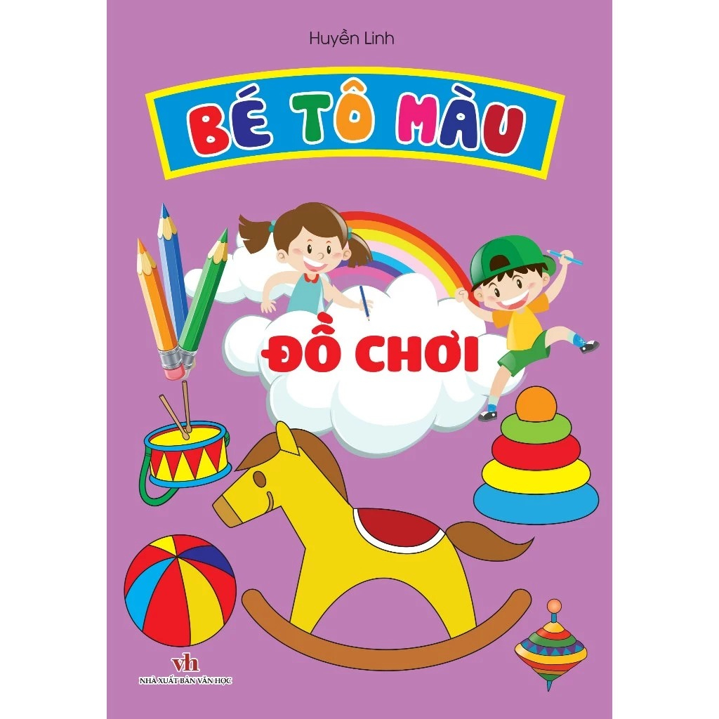 bộ sách bé tô màu (bộ 10 cuốn)