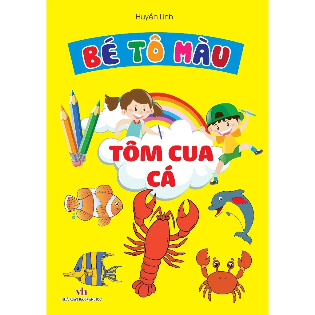 bộ sách bé tô màu (bộ 10 cuốn)