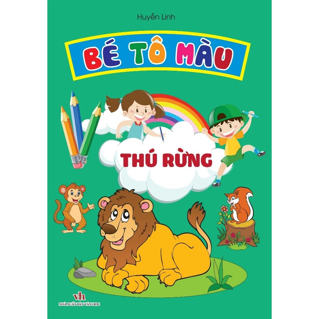 bộ sách bé tô màu (bộ 10 cuốn)