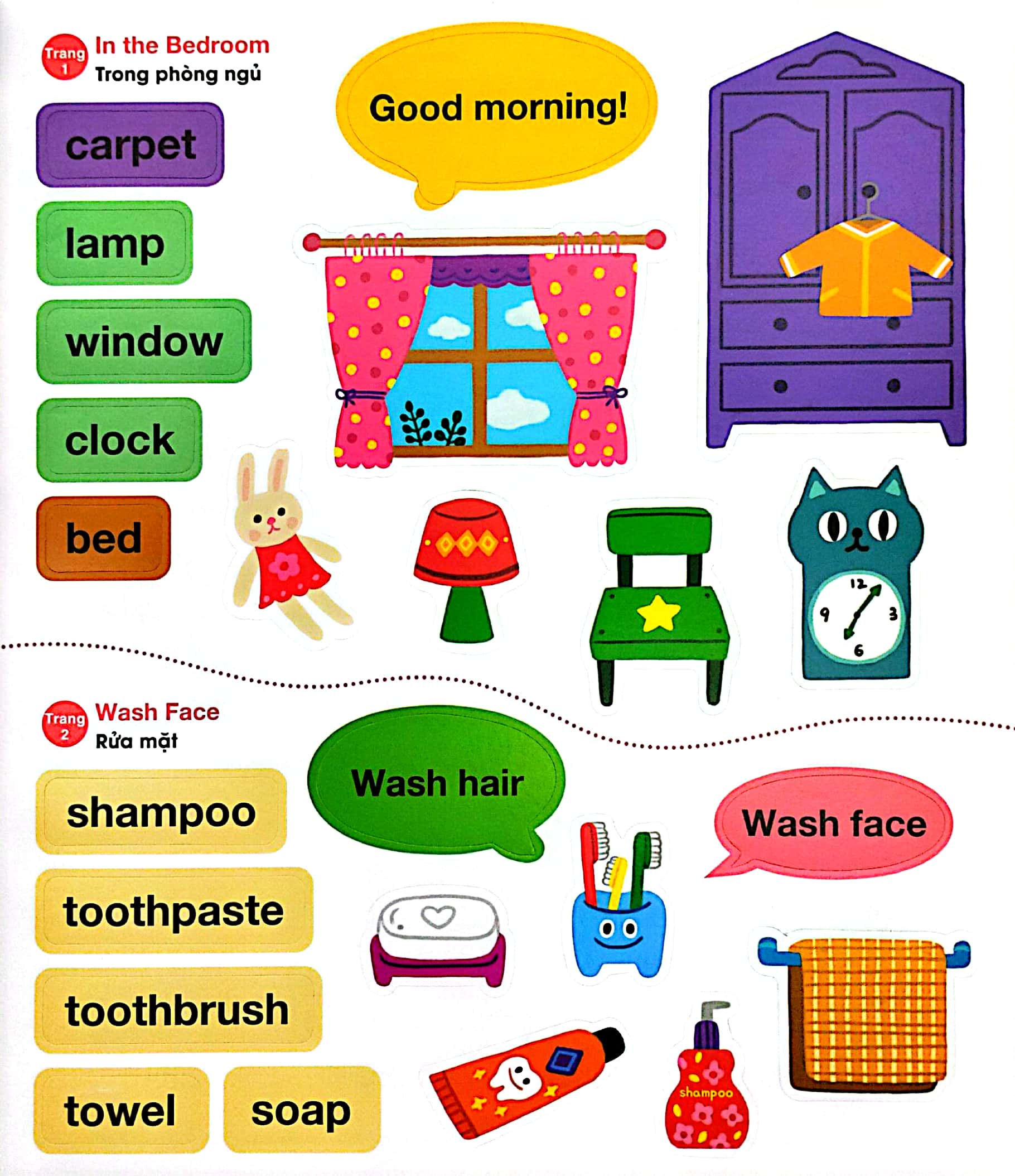 bộ sách bé vui học tiếng anh cùng sticker (bộ 5 cuốn) (tái bản 2023)