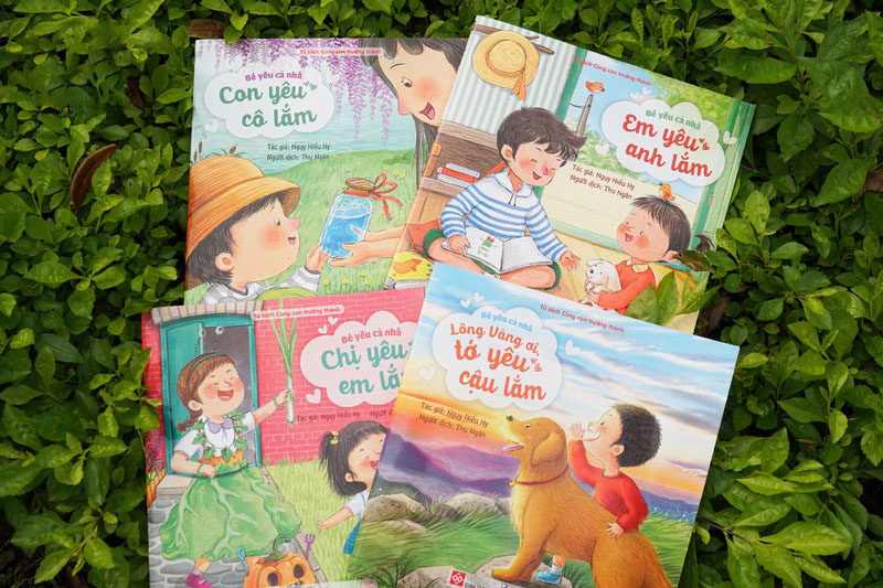 bộ sách bé yêu cả nhà (bộ 4 cuốn)