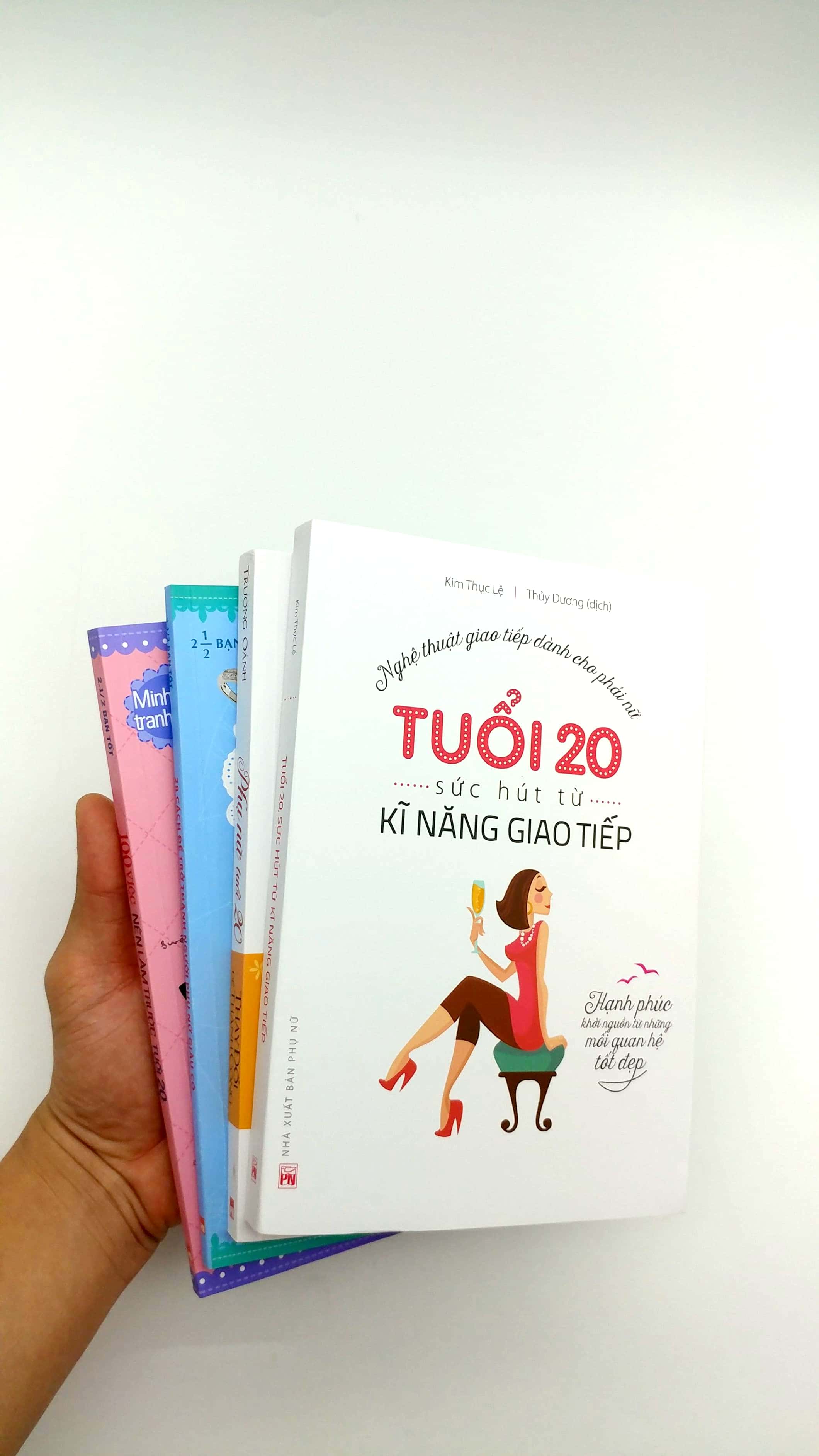 bộ sách bí quyết thành công dành cho phụ nữ (bộ 4 cuốn)