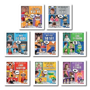 bộ sách biệt đội cảm xúc (bộ 8 cuốn)