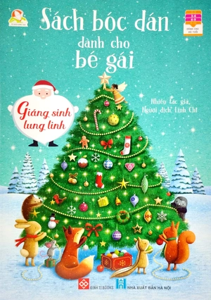 bộ sách bóc dán dành cho bé gái (bộ 4 cuốn)