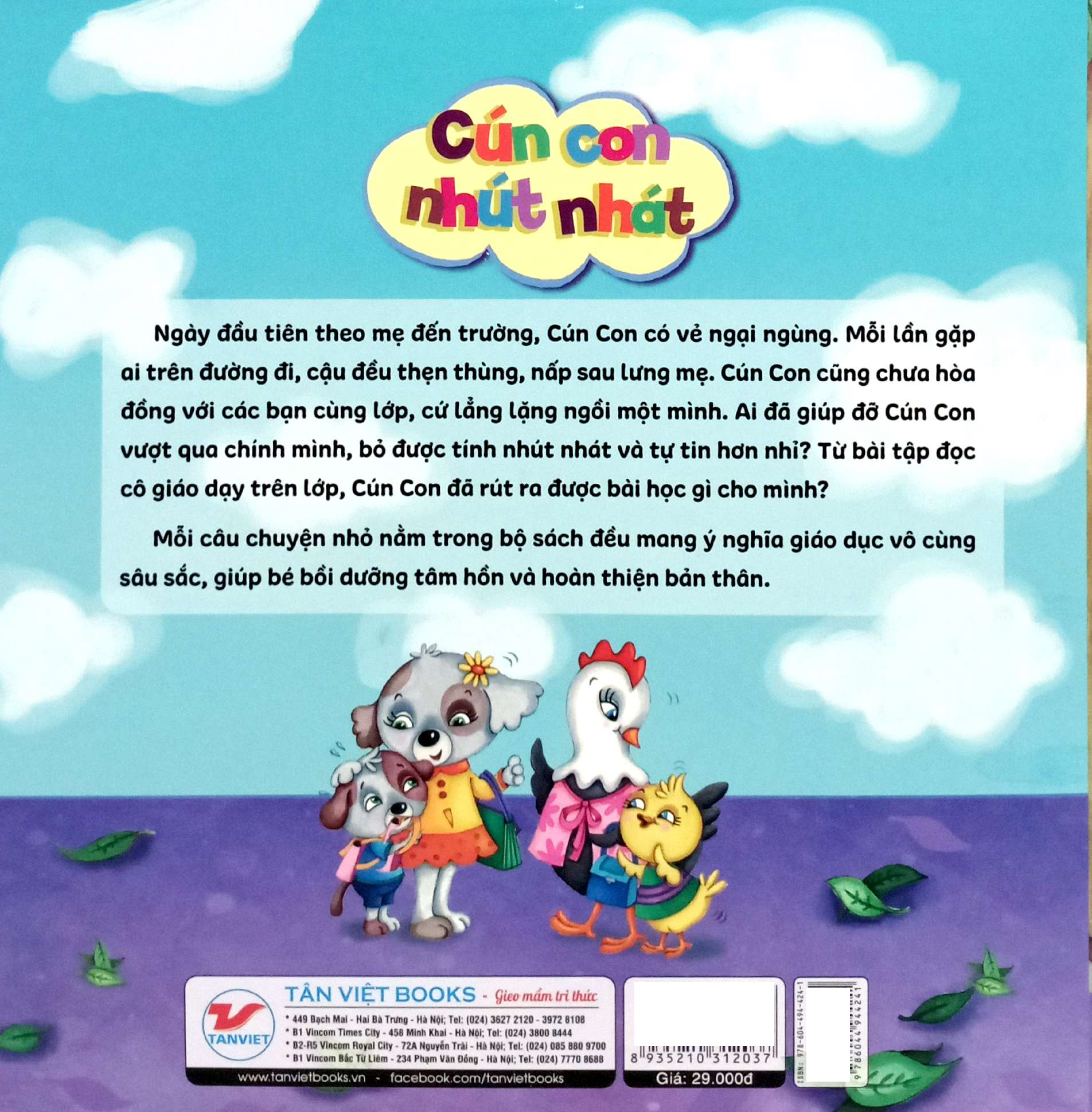 Bo Sach Boi Duong Nhan Cach Va Tam Hon Tre - Cun Con Nhut Nhat