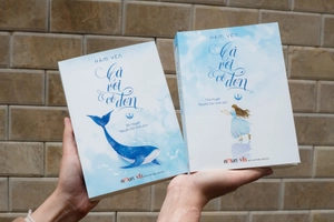 bộ sách cá voi cô đơn - tập 1 - 3 (bộ 3 tập) - bản đặc biệt - tặng kèm bookmark cá voi + bookmark trứng + thiệp cưới + postcard in chữ ký tác giả + standee