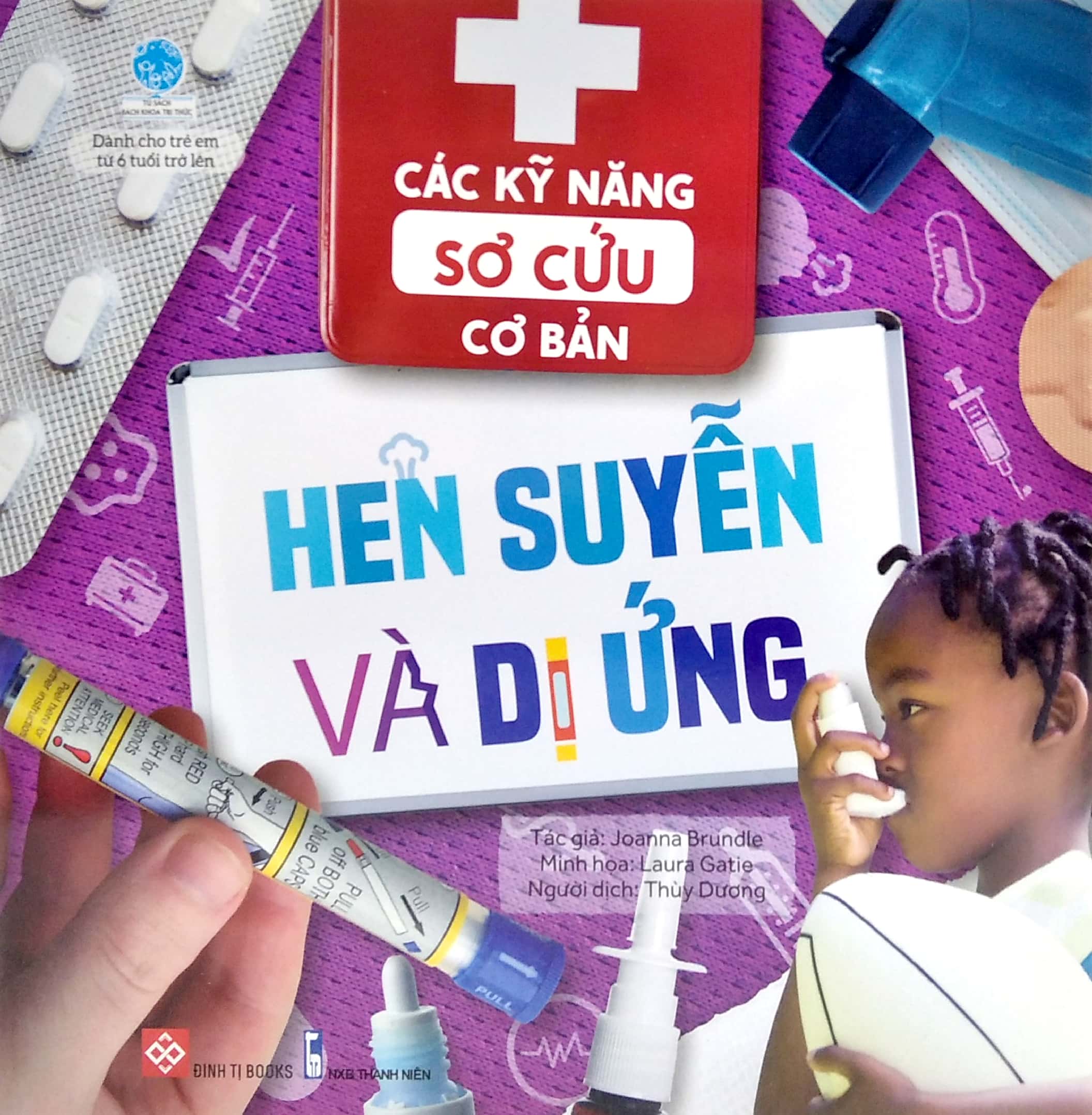 bộ sách các kỹ năng sơ cứu cơ bản (bộ 4 cuốn)