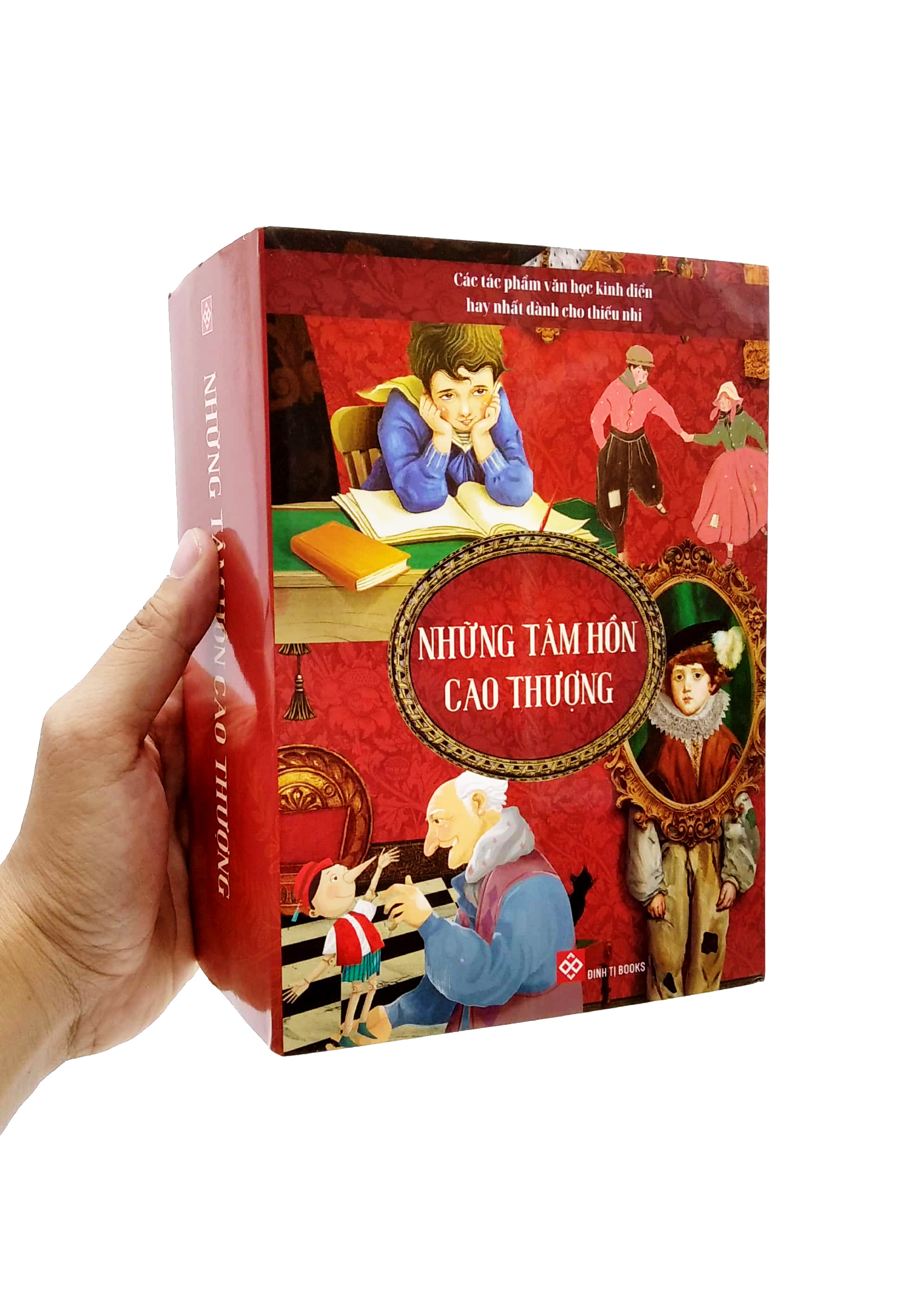 bộ sách các tác phẩm văn học kinh điển hay nhất dành cho thiếu nhi - những tâm hồn cao thượng (bộ 5 cuốn)