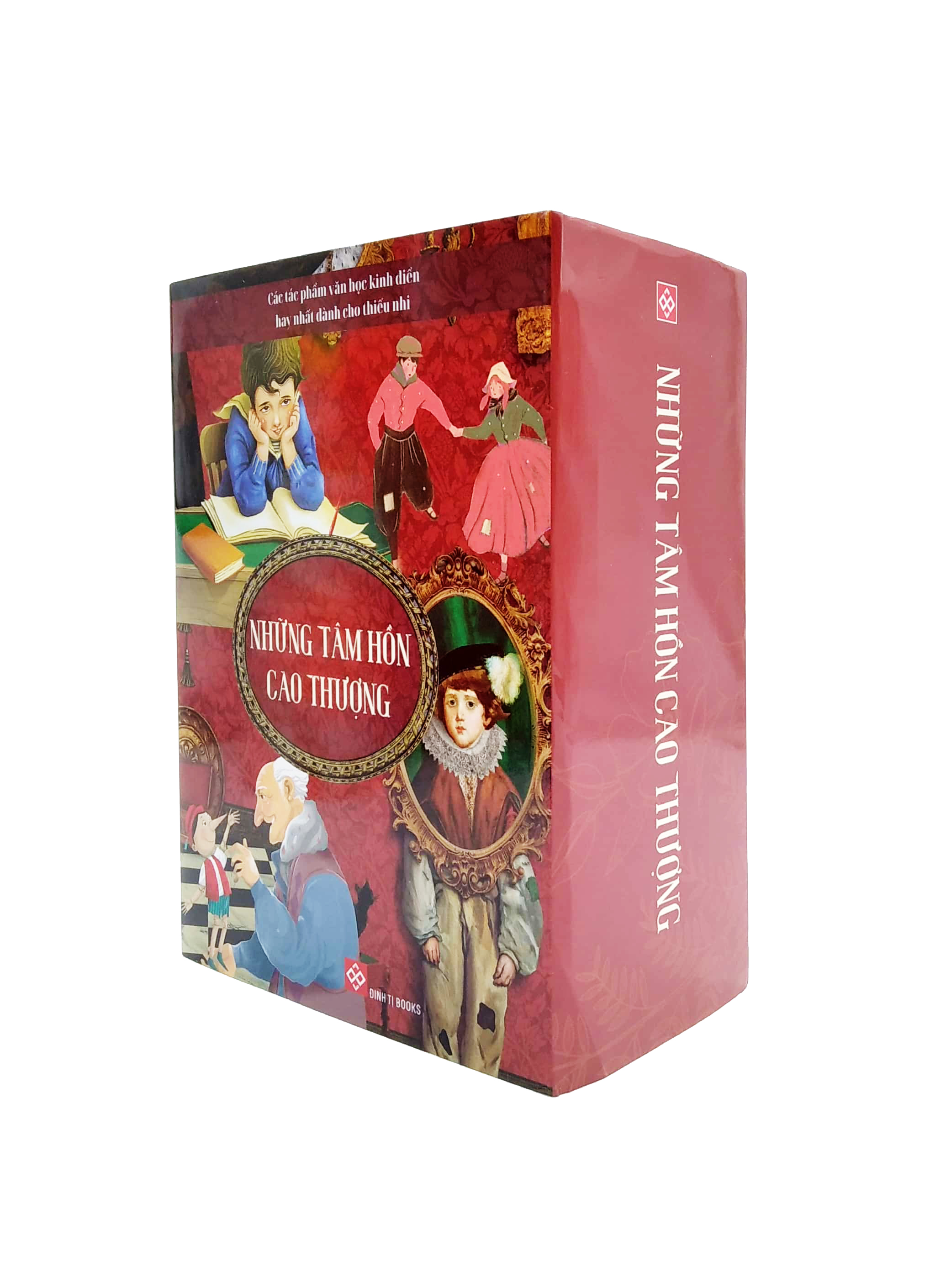 bộ sách các tác phẩm văn học kinh điển hay nhất dành cho thiếu nhi - những tâm hồn cao thượng (bộ 5 cuốn)