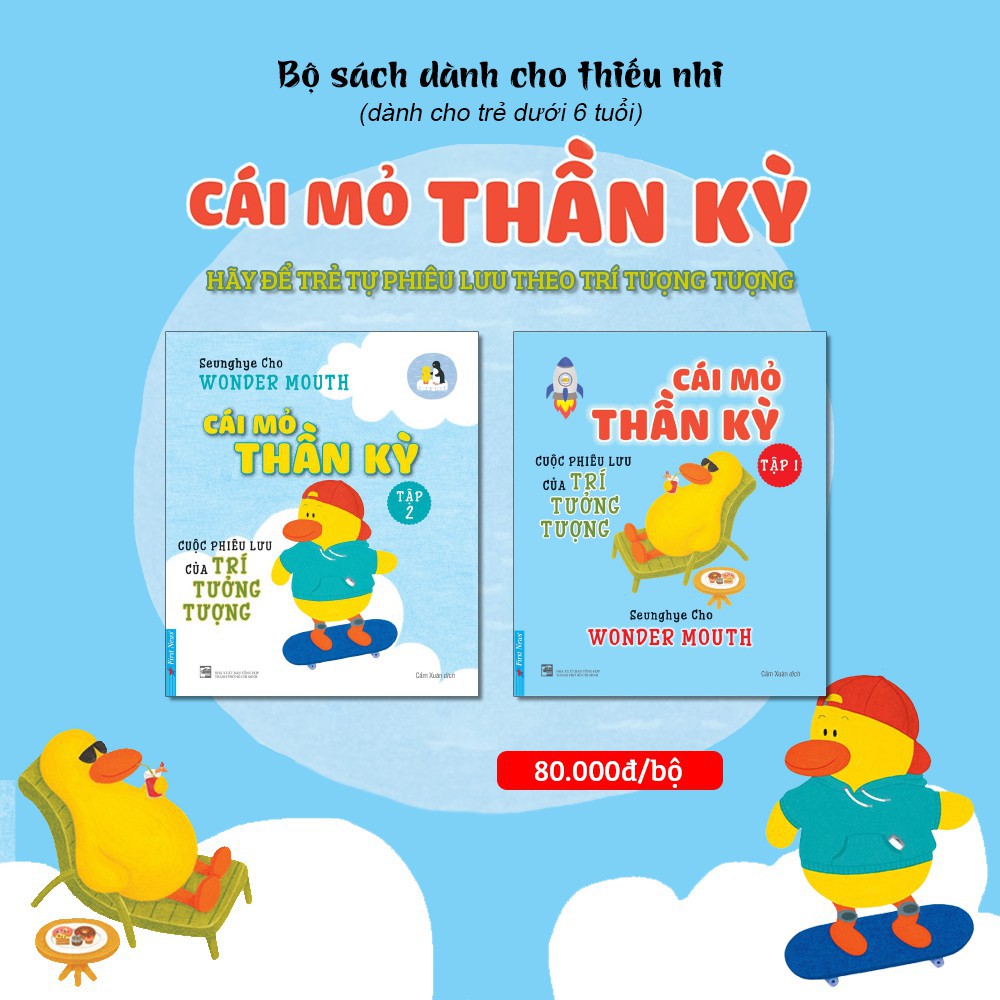 bộ sách cái mỏ thần kỳ (bộ 2 cuốn)