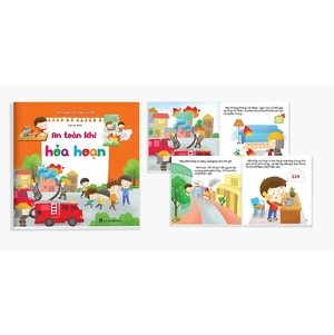 bộ sách cẩm nang an toàn dành cho bé từ 3 - 12 tuổi (bộ 6 cuốn)