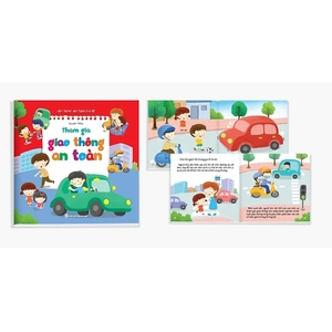 bộ sách cẩm nang an toàn dành cho bé từ 3 - 12 tuổi (bộ 6 cuốn)
