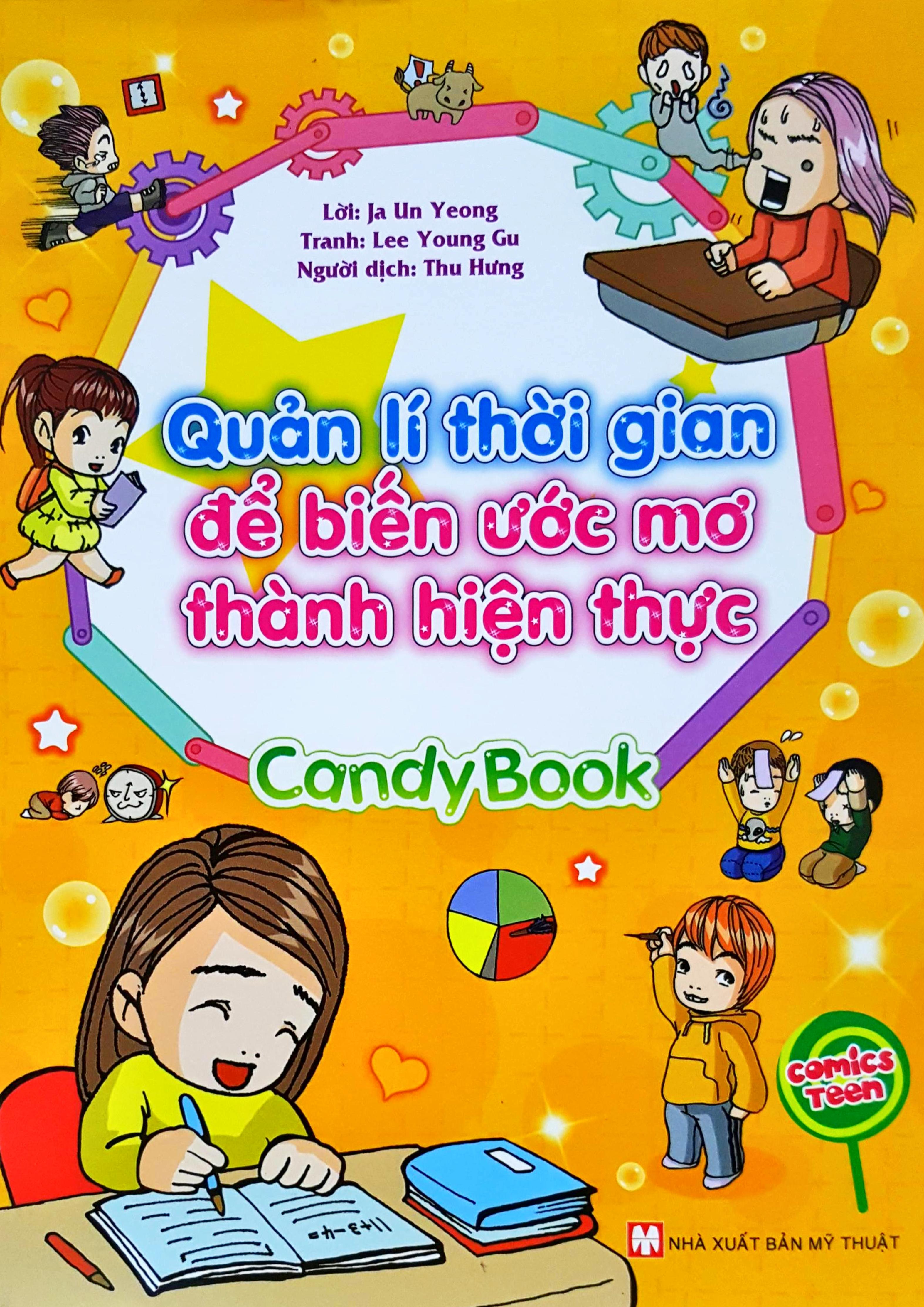 bộ sách candybook: bí mật tuổi dậy thì + quản lý thời gian hiệu qủa + ngày 14 yêu thương ( bộ 3 cuốn)