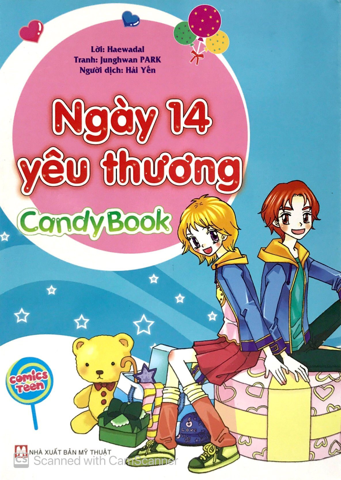 bộ sách candybook: bí mật tuổi dậy thì + quản lý thời gian hiệu qủa + ngày 14 yêu thương ( bộ 3 cuốn)