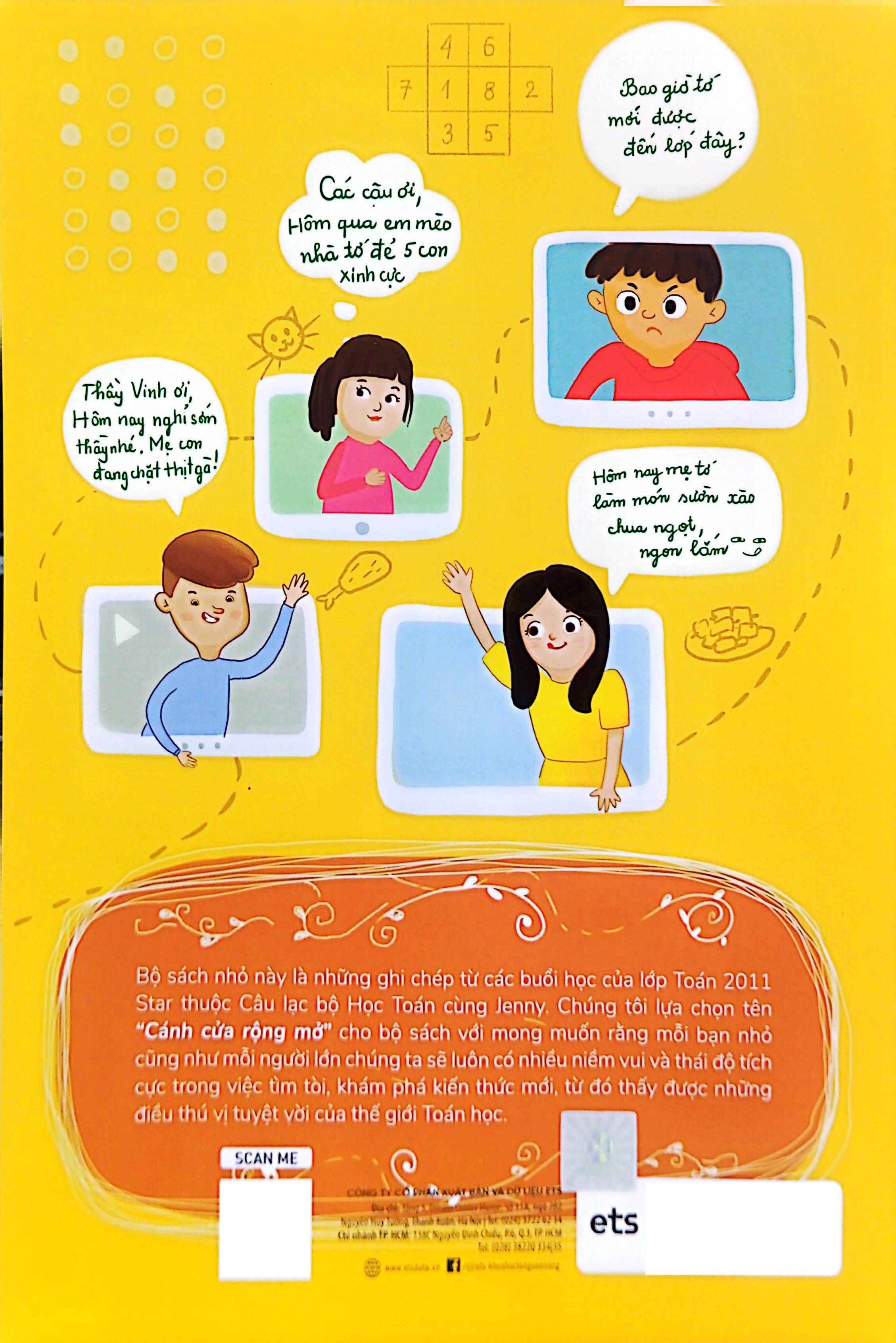 bộ sách cánh cửa rộng mở - thử thách toán hay và khó lớp 3-4-5 (bộ 2 cuốn)