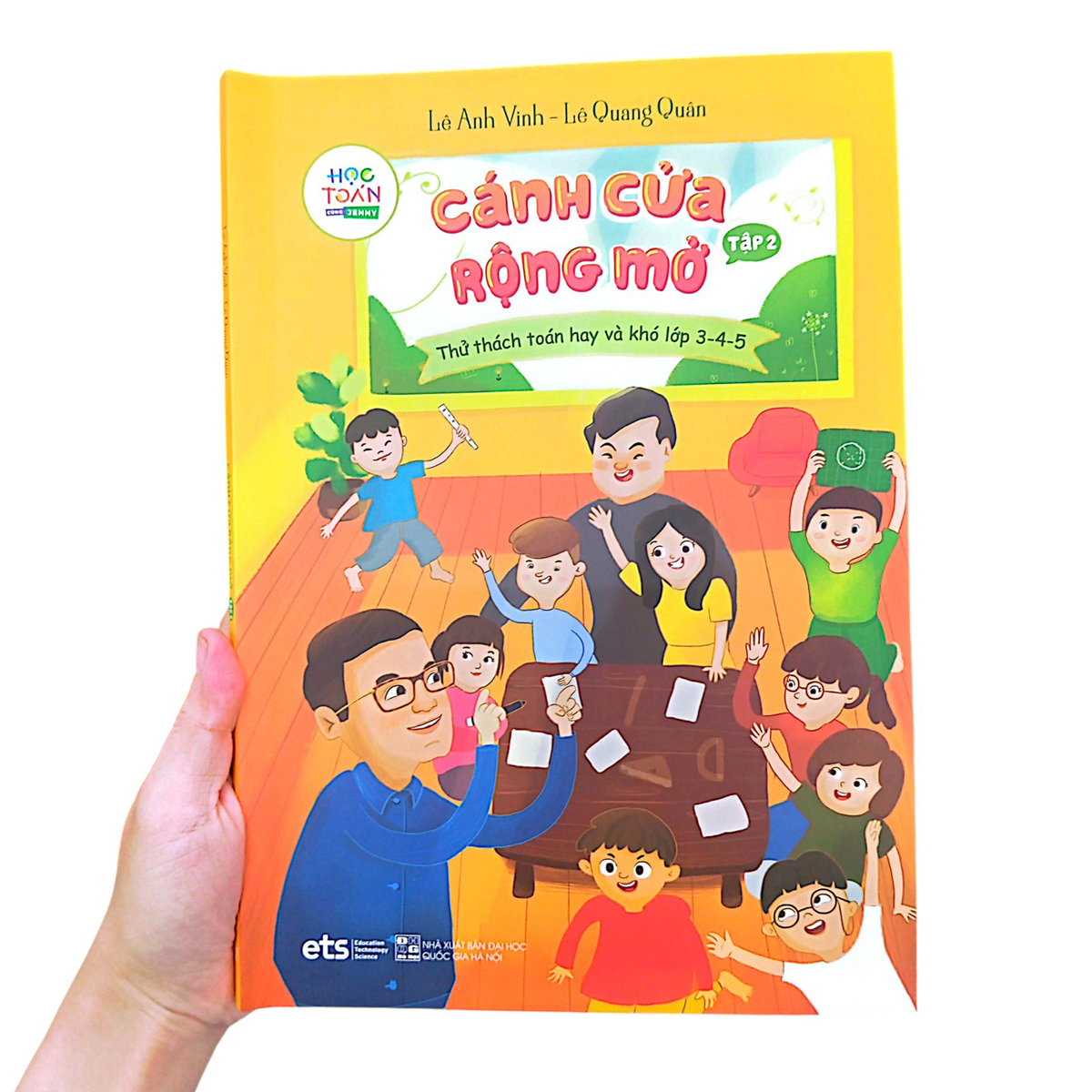 bộ sách cánh cửa rộng mở - thử thách toán hay và khó lớp 3-4-5 (bộ 2 cuốn)