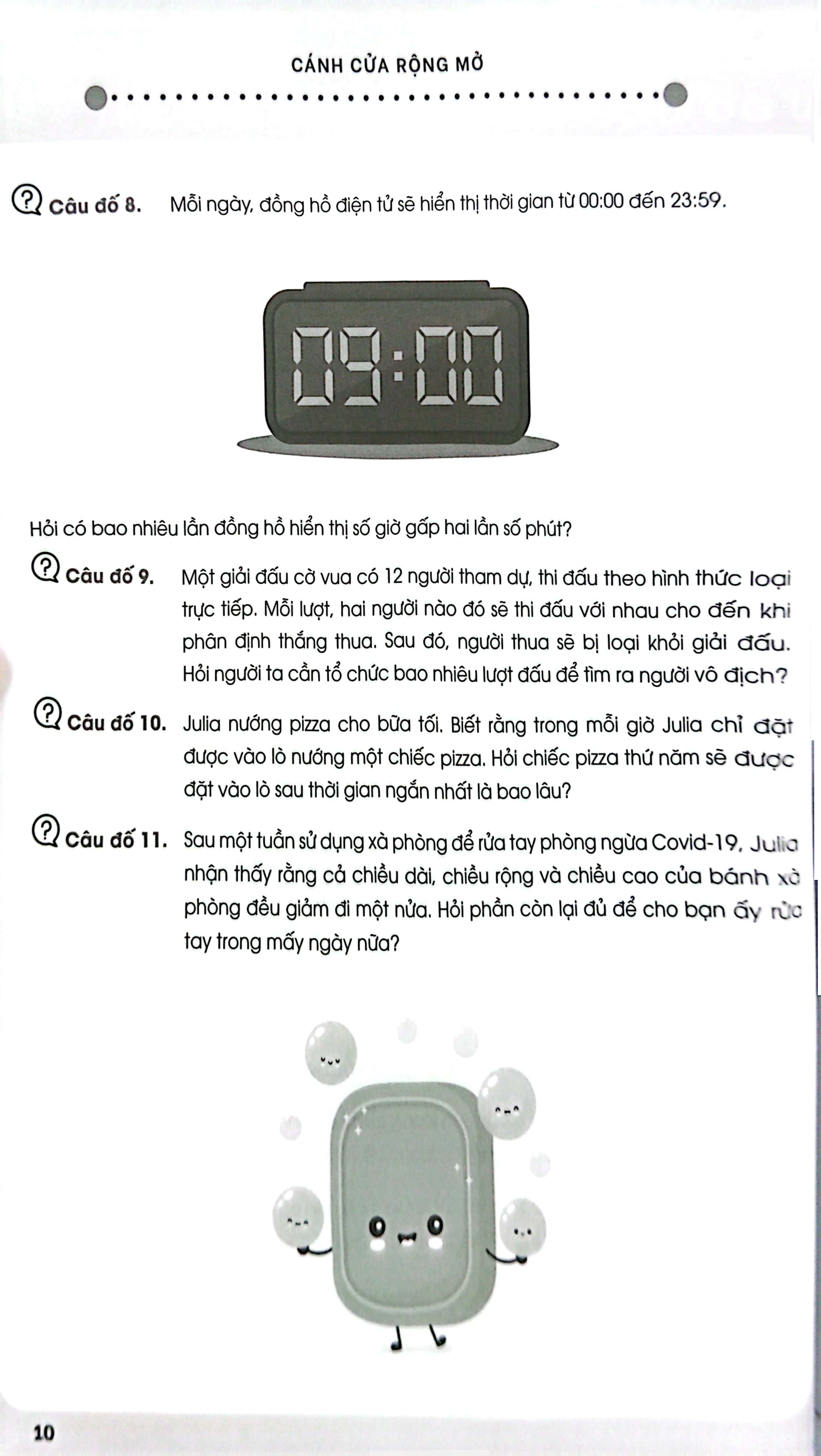 bộ sách cánh cửa rộng mở - thử thách toán hay và khó lớp 3-4-5 (bộ 2 cuốn)