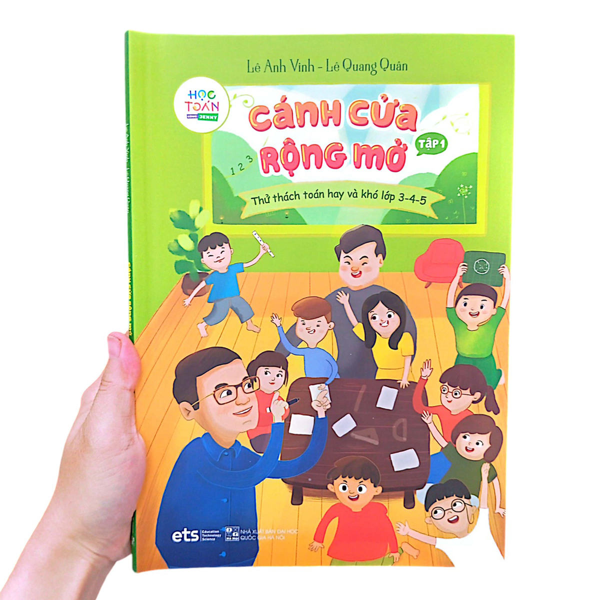 bộ sách cánh cửa rộng mở - thử thách toán hay và khó lớp 3-4-5 (bộ 2 cuốn)