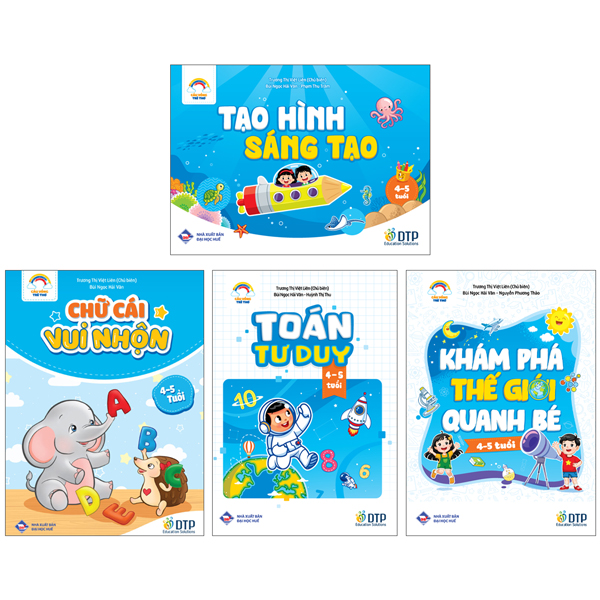 Bo Sach Cau Vong Tre Tho - Danh Cho Tre 4-5 Tuoi (Bo 4 Quyen)