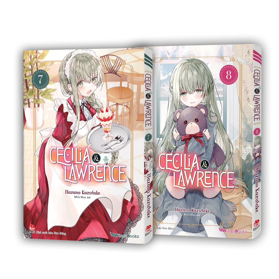 bộ sách cecilia & lawrence - tập 7 + tập 8 (bộ 2 tập)