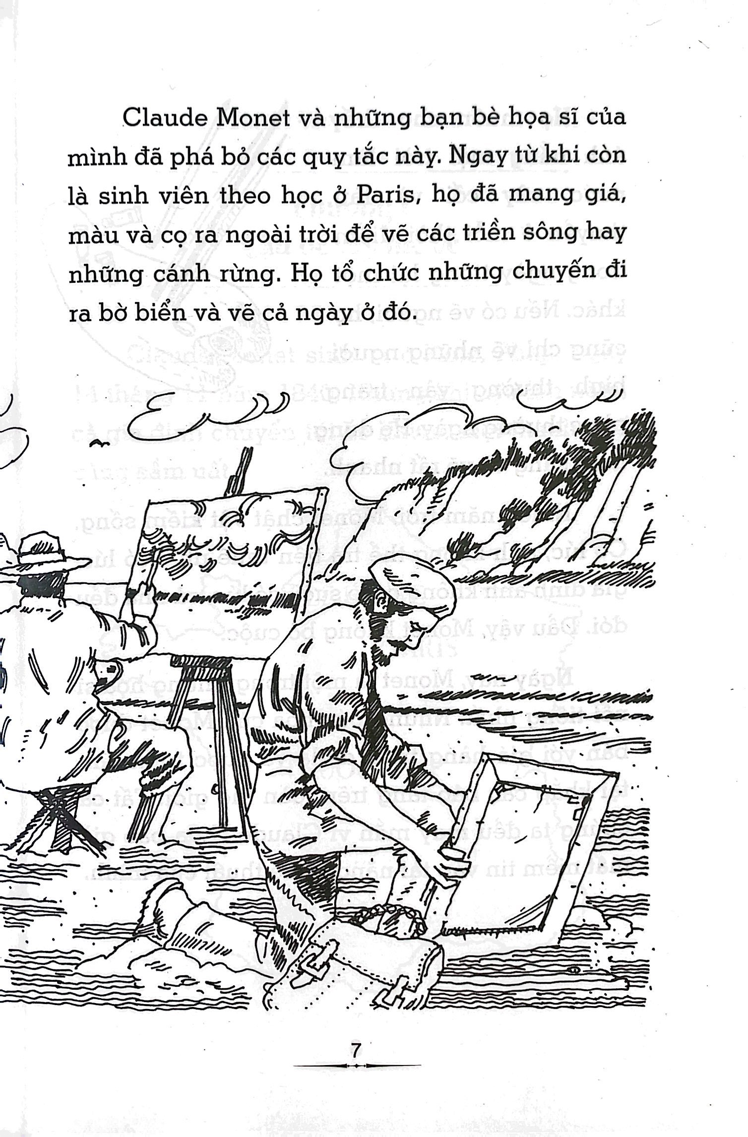 bộ sách chân dung - claude monet là ai (tái bản 2022)