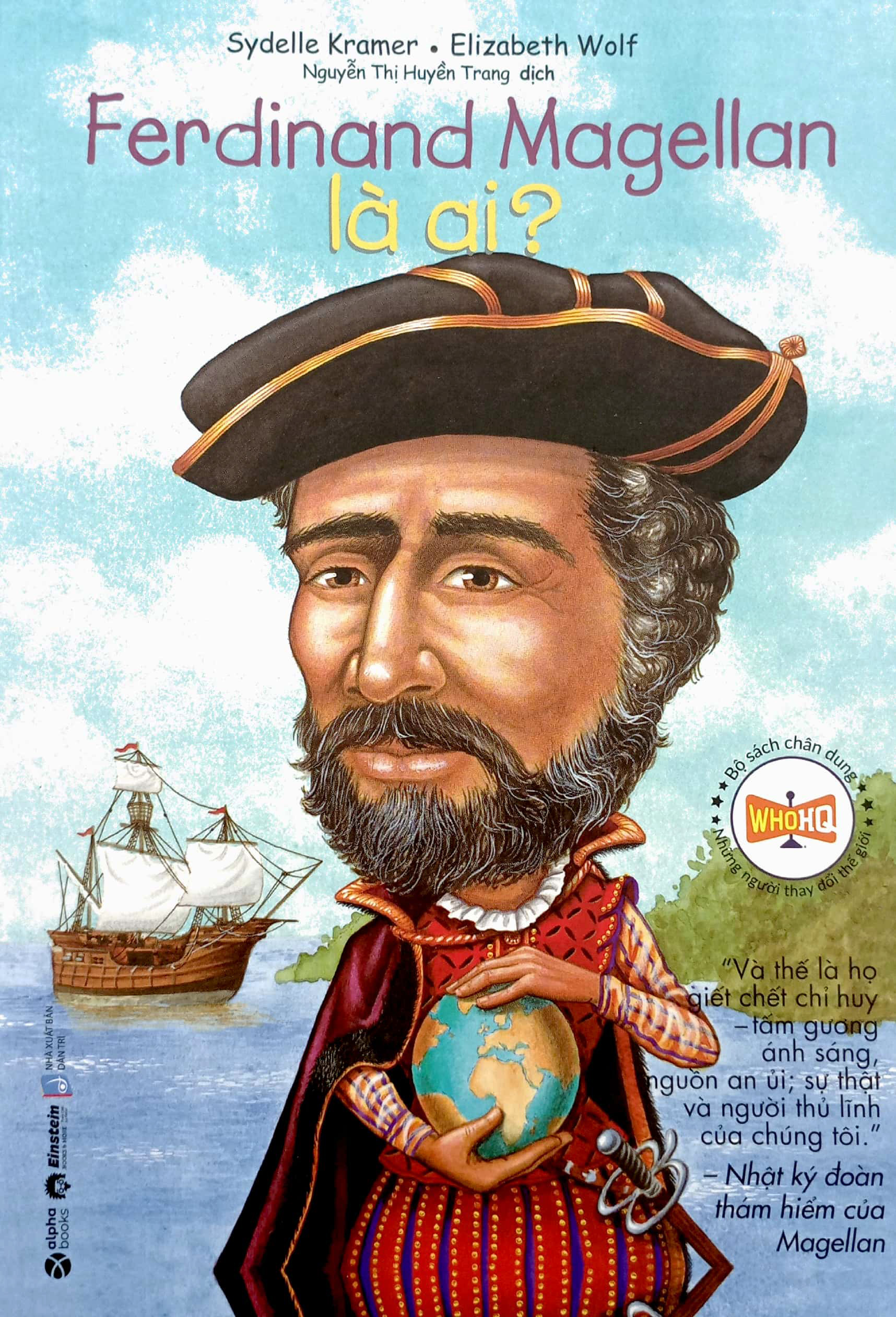 bộ sách chân dung - ferdinand magellan là ai? (tái bản 2023)