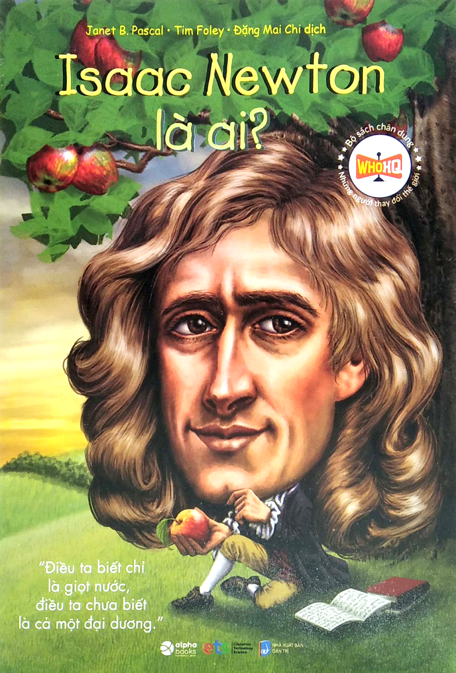 bộ sách chân dung - isaac newton là ai? (tái bản 2021)