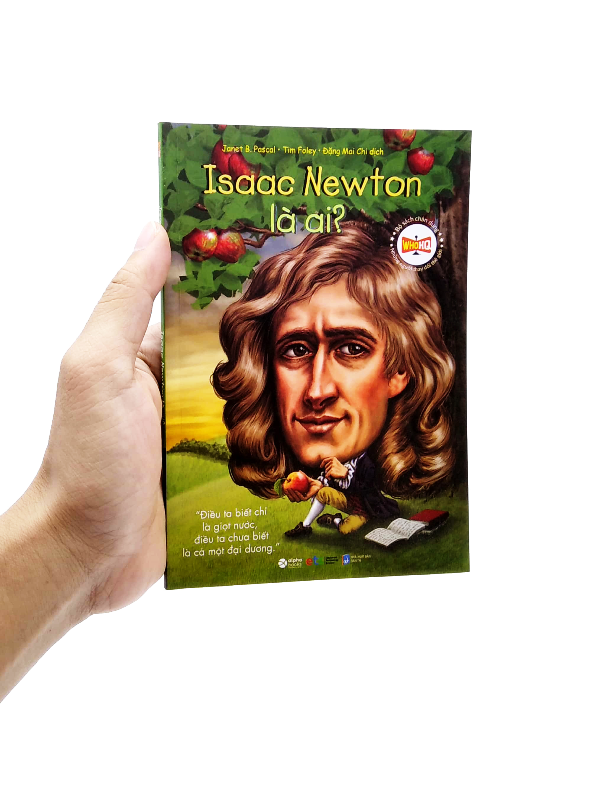 bộ sách chân dung - isaac newton là ai? (tái bản 2021)