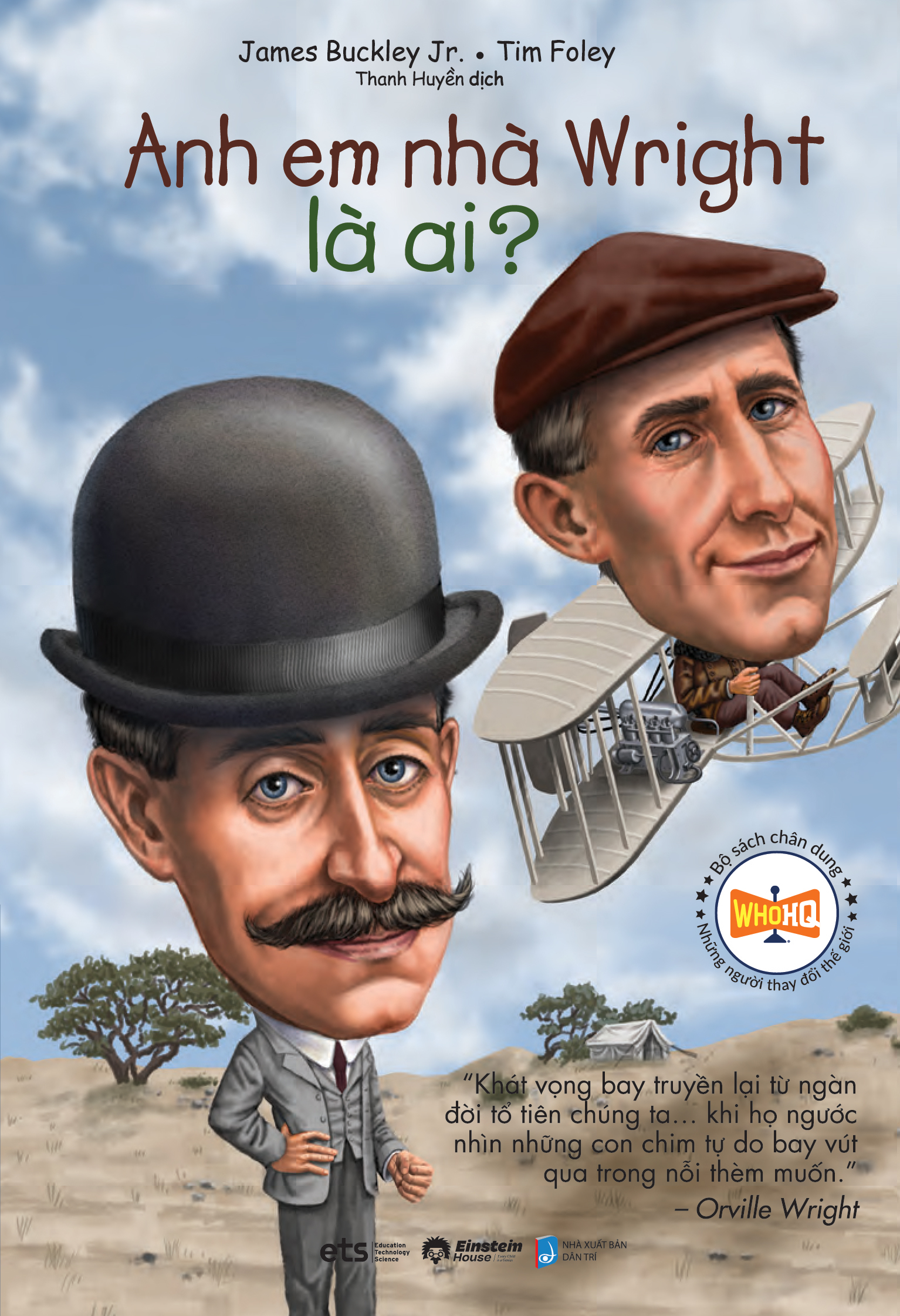 Bộ Sách Chân Dung Những Người Thay Đổi Thế Giới - Anh Em Nhà Wright Là Ai? (Tái Bản 2026)