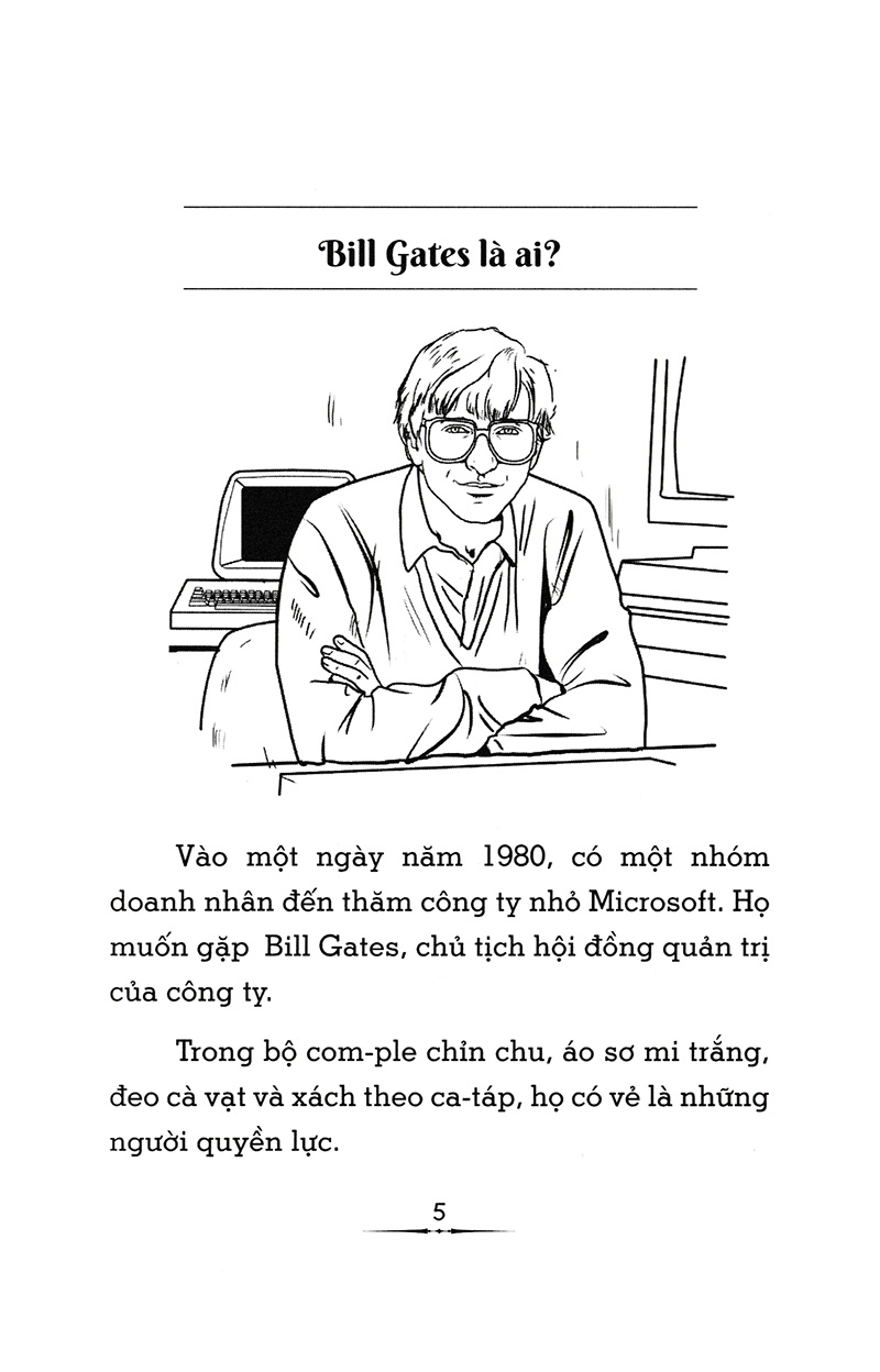 bộ sách chân dung những người thay đổi thế giới - bill gates là ai? (tái bản 2023)